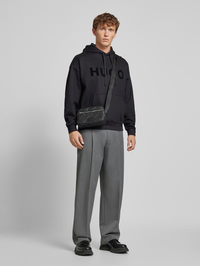 Peek & Cloppenburg HUGOUmhängetasche mit Label-Patch Modell 'Ethon' in black