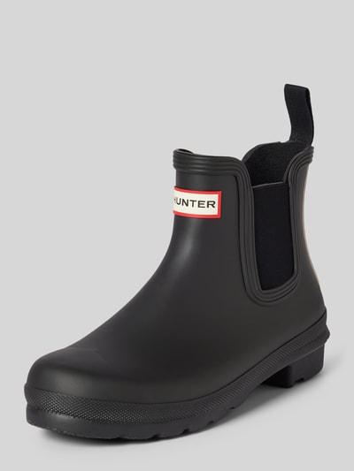 Peek & Cloppenburg HunterChelsea Boots mit Label-Badge in black