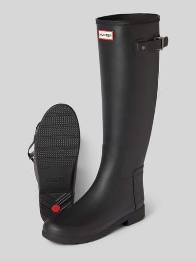 Peek & Cloppenburg HunterGummistiefel Mit Label-Badge In Black