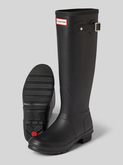 Peek & Cloppenburg HunterGummistiefel Mit Label-Badge In Black