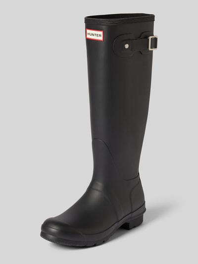 Peek & Cloppenburg HunterGummistiefel mit Label-Badge in black