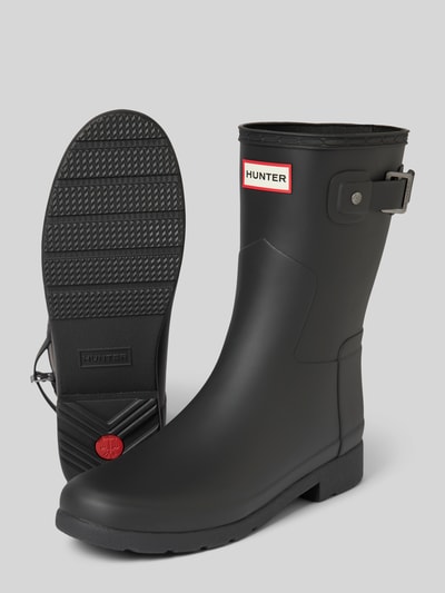 Peek & Cloppenburg HunterGummistiefel Mit Label-Badge In Black