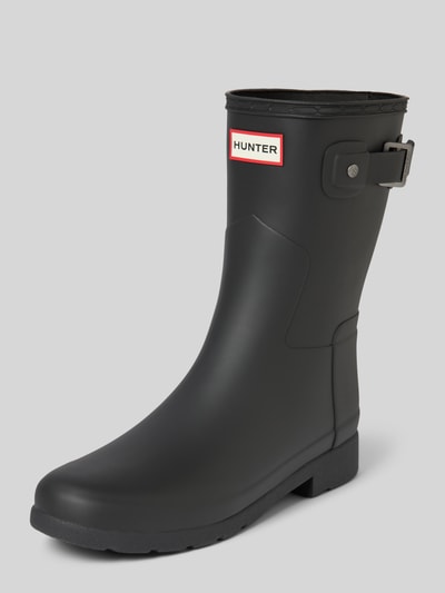 Peek & Cloppenburg HunterGummistiefel mit Label-Badge in black