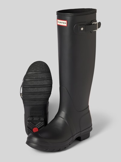 Peek & Cloppenburg HunterGummistiefel Mit Label-Badge In Black