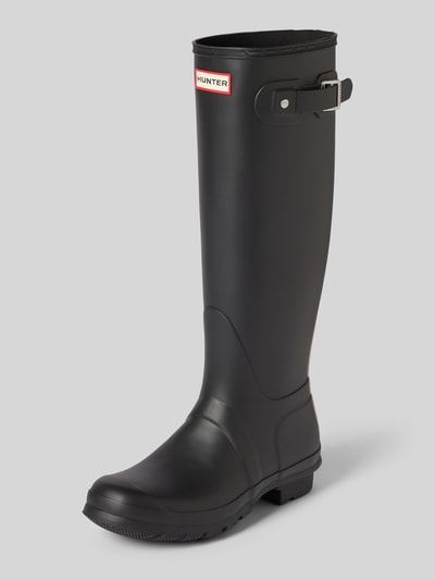 Peek & Cloppenburg HunterGummistiefel mit Label-Badge in black