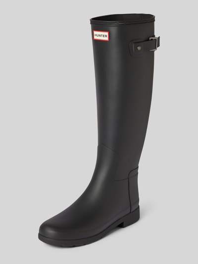 Peek & Cloppenburg HunterGummistiefel mit Label-Badge in black