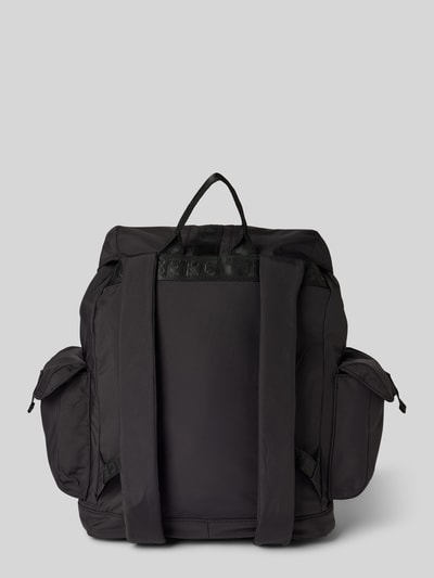 Peek & Cloppenburg IcebergRucksack Mit Vorfächern Modell 'ZAINO' In Black