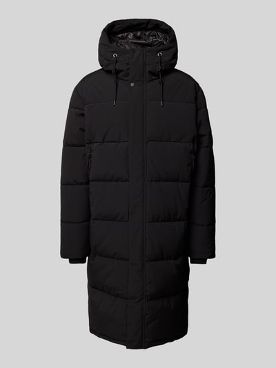 Peek & Cloppenburg IcepeakSteppmantel Mit Kapuze Modell 'ARDEK' In Black