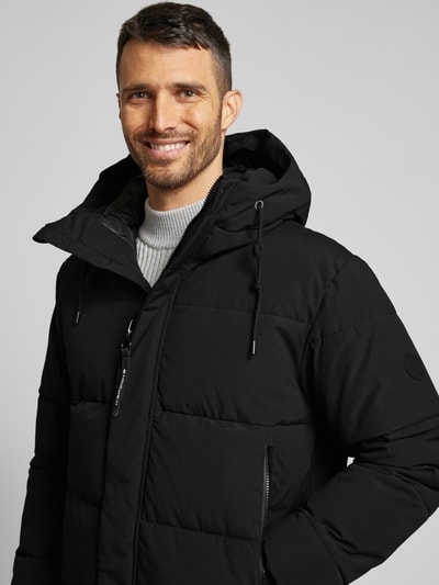 Peek & Cloppenburg IcepeakSteppmantel Mit Kapuze Modell 'ARDEK' In Black