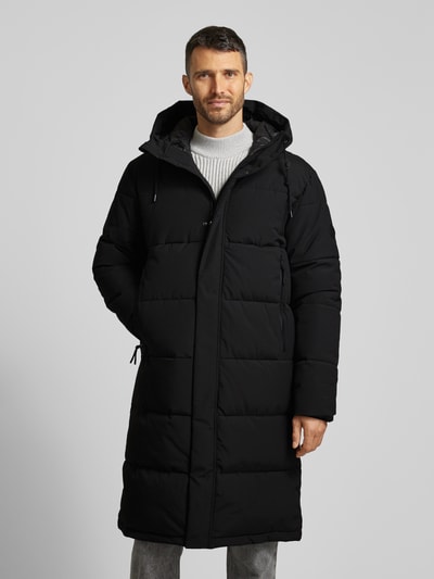 Peek & Cloppenburg IcepeakSteppmantel Mit Kapuze Modell 'ARDEK' In Black