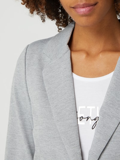 Peek & Cloppenburg ICHIBlazer Mit Reverskragen Modell 'Kate' In Hellgrau Melange