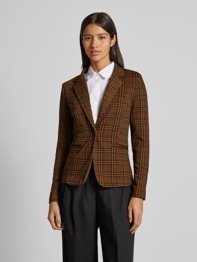 Peek & Cloppenburg ICHIBlazer Mit Reverskragen Modell 'KATE' In Mittelbraun