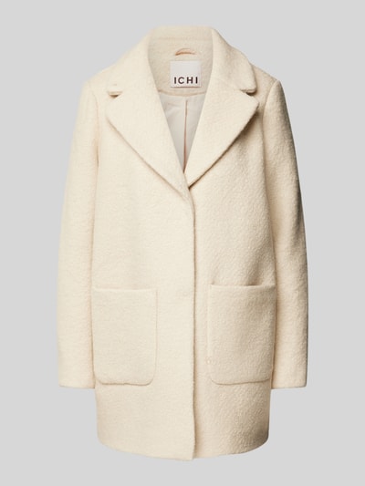 Peek & Cloppenburg ICHIMantel Mit Aufgesetzten Taschen Modell 'STIPA' In Ecru