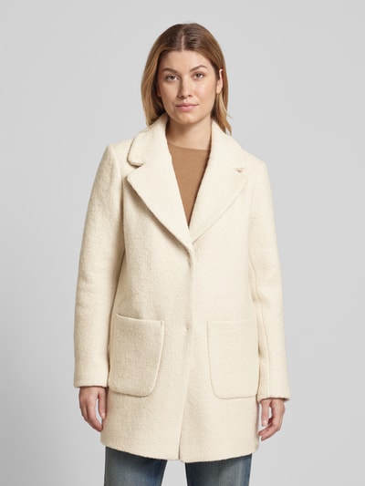 Peek & Cloppenburg ICHIMantel Mit Aufgesetzten Taschen Modell 'STIPA' In Ecru