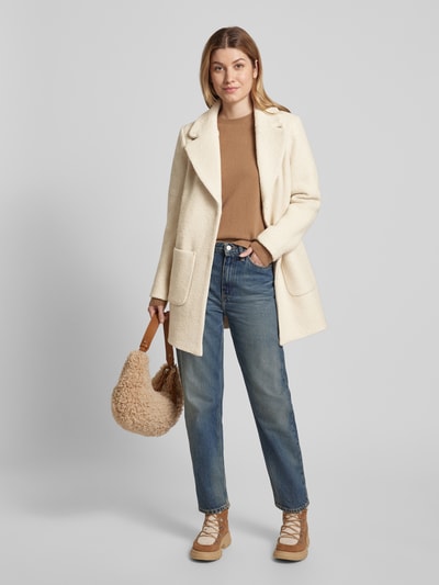 Peek & Cloppenburg ICHIMantel mit aufgesetzten Taschen Modell 'STIPA' in ecru