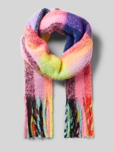 Peek & Cloppenburg ICHISchal mit Fransen Modell 'ADIMA' in pink