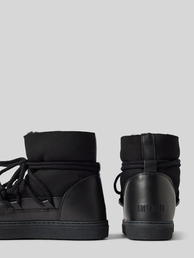 Peek & Cloppenburg INUIKIILederstiefel Mit Label-Schriftzug In Black