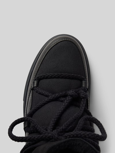 Peek & Cloppenburg INUIKIILederstiefel Mit Label-Schriftzug In Black