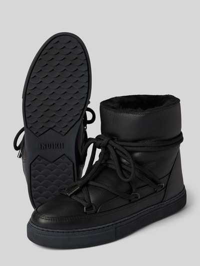 Peek & Cloppenburg INUIKIILederstiefel Mit Label-Stitching In Black