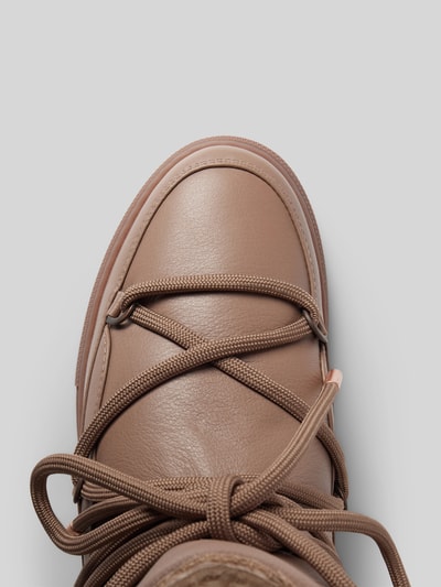 Peek & Cloppenburg INUIKIILederstiefel Mit Label-Stitching In Taupe