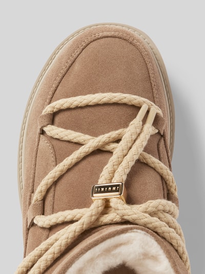 Peek & Cloppenburg INUIKIILederstiefel Mit Plateausohle In Beige