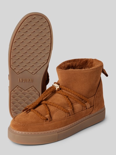 Peek & Cloppenburg INUIKIIStiefel Mit Label-Schriftzug In Cognac