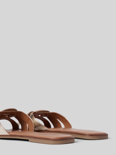 Peek & Cloppenburg INUOVOSandalette Aus Leder Mit Applikation In Gold