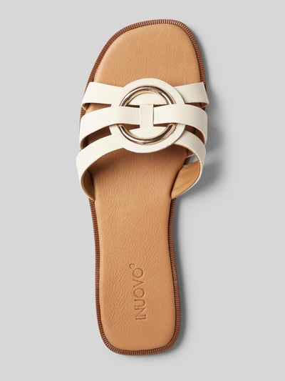 Peek & Cloppenburg INUOVOSandalette Aus Leder Mit Applikation In Sand