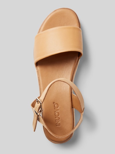 Peek & Cloppenburg INUOVOSandalette Mit Dornschließe In Beige