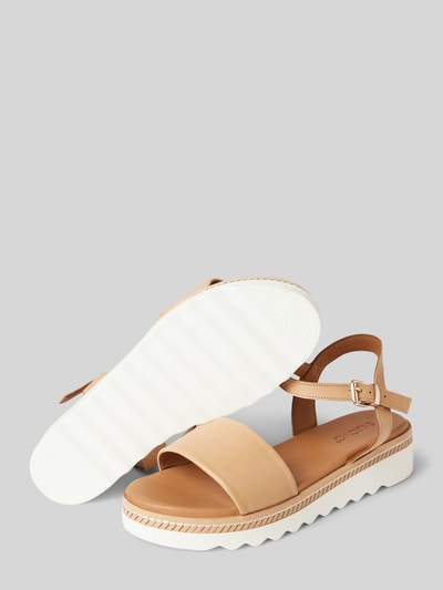 Peek & Cloppenburg INUOVOSandalette Mit Dornschließe In Beige