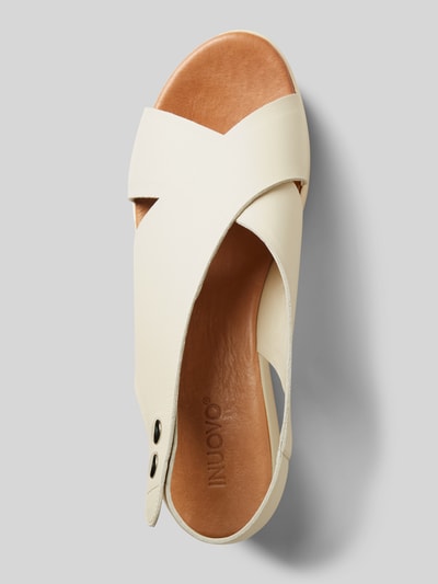 Peek & Cloppenburg INUOVOSandalette Mit Druckknopfverschluss In Sand