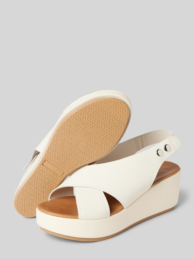 Peek & Cloppenburg INUOVOSandalette Mit Druckknopfverschluss In Sand