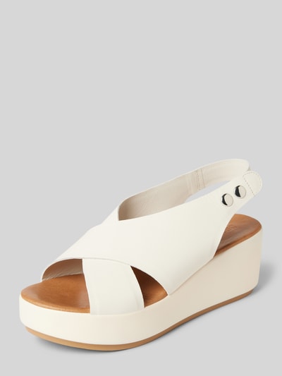 Peek & Cloppenburg INUOVOSandalette Mit Druckknopfverschluss In Sand