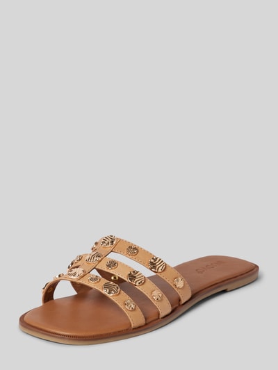 Peek & Cloppenburg INUOVOSlides mit Applikationen in beige