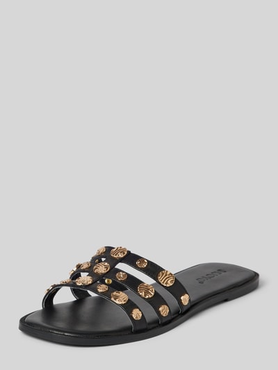 Peek & Cloppenburg INUOVOSlides mit Applikationen in black