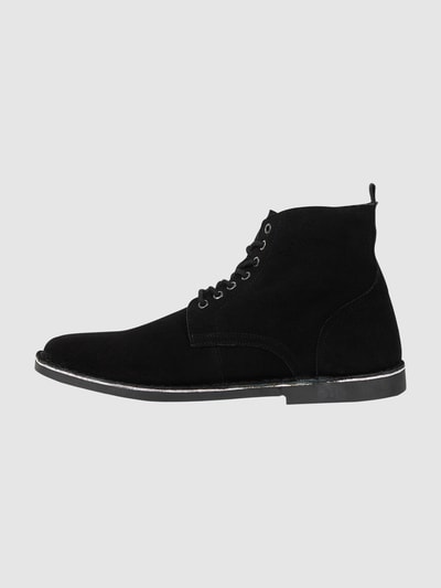 Peek & Cloppenburg Jack & JonesBoots Aus Veloursleder Modell 'Bruce' In Black