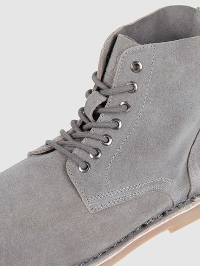 Peek & Cloppenburg Jack & JonesBoots Aus Veloursleder Modell 'Bruce' In Hellgrau