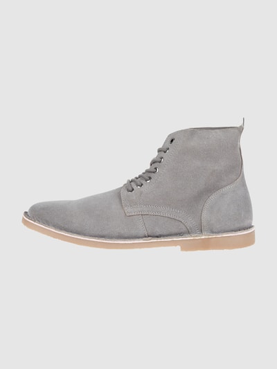 Peek & Cloppenburg Jack & JonesBoots Aus Veloursleder Modell 'Bruce' In Hellgrau