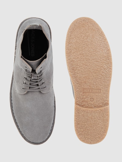 Peek & Cloppenburg Jack & JonesBoots Aus Veloursleder Modell 'Bruce' In Hellgrau