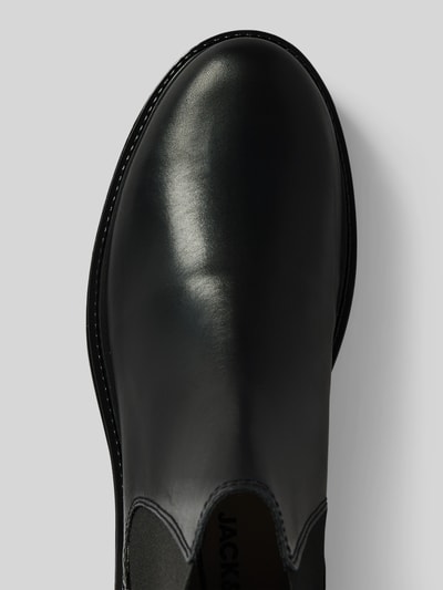 Peek & Cloppenburg Jack & JonesChelsea Boots Aus Echtem Leder In Black