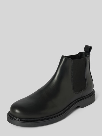 Peek & Cloppenburg Jack & JonesChelsea Boots aus echtem Leder in black