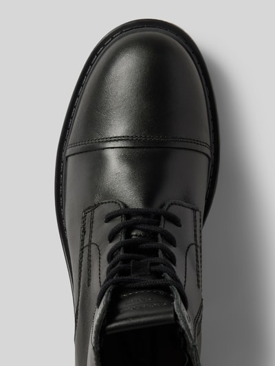 Peek & Cloppenburg Jack & JonesLederboots Mit Zugschlaufe Modell 'TREMOR' In Black