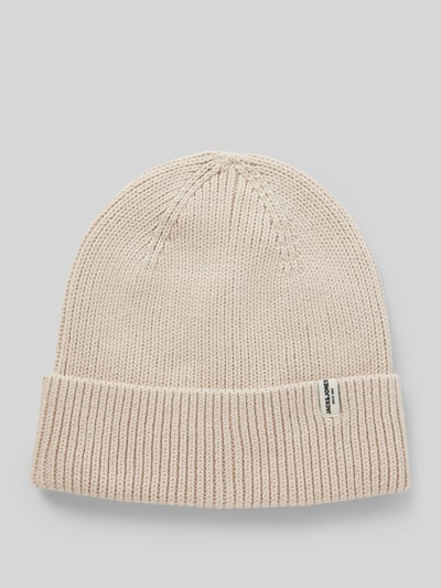 Peek & Cloppenburg Jack & JonesMütze mit Logo-Patch Modell 'BRINK' in khaki