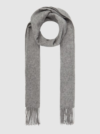 Peek & Cloppenburg Jack & JonesSchal Mit Fransen Modell 'Solid' In Mittelgrau Melange