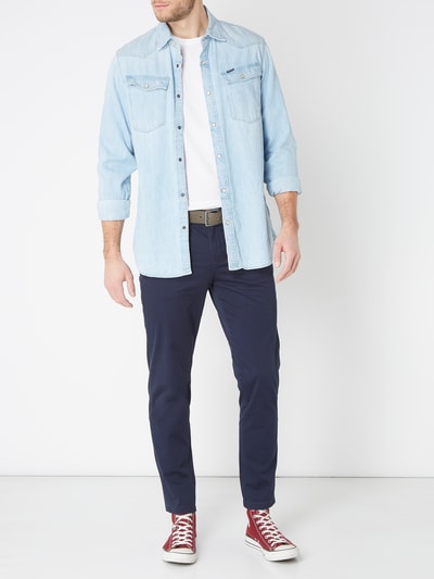 Peek & Cloppenburg Jack & JonesSlim Fit Chino mit Stretch-Anteil in dunkelblau