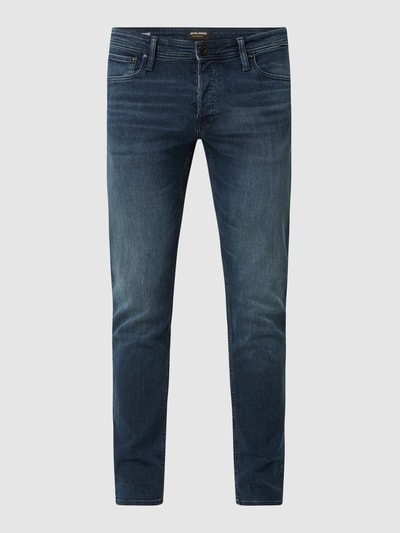 Peek & Cloppenburg Jack & JonesSlim Fit Jeans Mit Stretch-Anteil Modell 'Glenn' In Jeansblau
