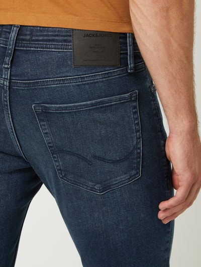 Peek & Cloppenburg Jack & JonesSlim Fit Jeans Mit Stretch-Anteil Modell 'Glenn' In Jeansblau