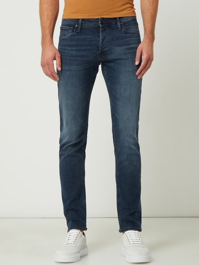 Peek & Cloppenburg Jack & JonesSlim Fit Jeans Mit Stretch-Anteil Modell 'Glenn' In Jeansblau