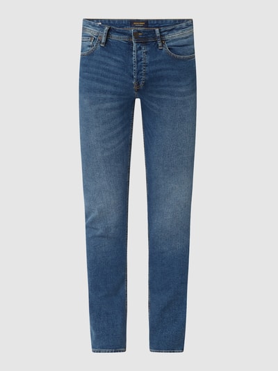 Peek & Cloppenburg Jack & JonesSlim Fit Jeans Mit Stretch-Anteil Modell 'Glenn' In Jeansblau