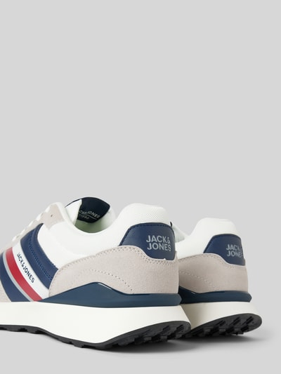 Peek & Cloppenburg Jack & JonesSneaker Mit Label-Patch Und -Print Modell 'BOSTON' In Hellgrau